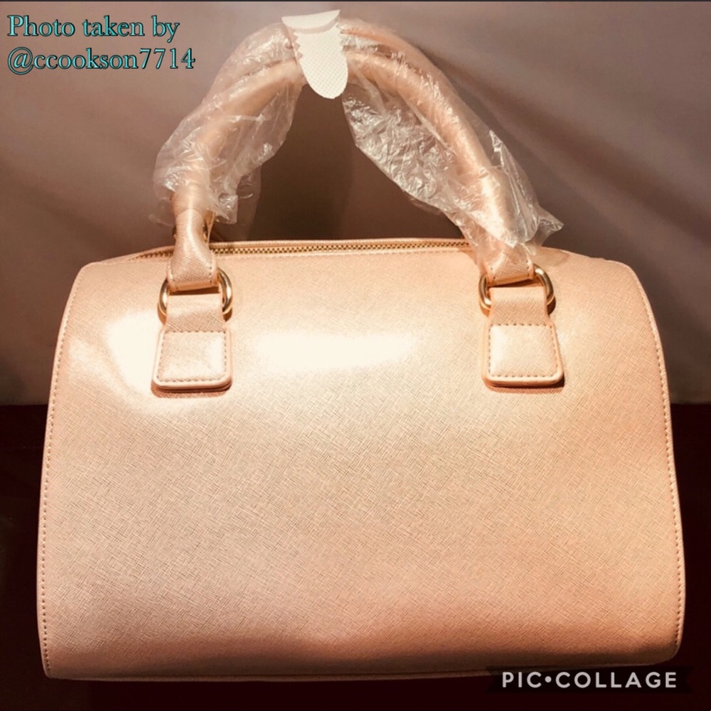 Boutique- Tracy Negoshian rose gold Sandra handbag - Picture 3 of 7